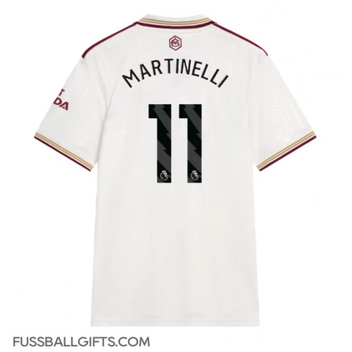 Arsenal Gabriel Martinelli #11 Fußballbekleidung 3rd trikot 2025-26 Kurzarm